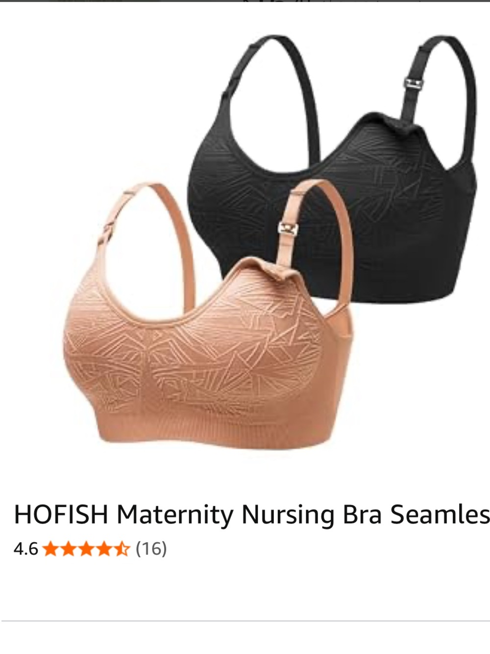 HOFISH Maternity Nursing Bras